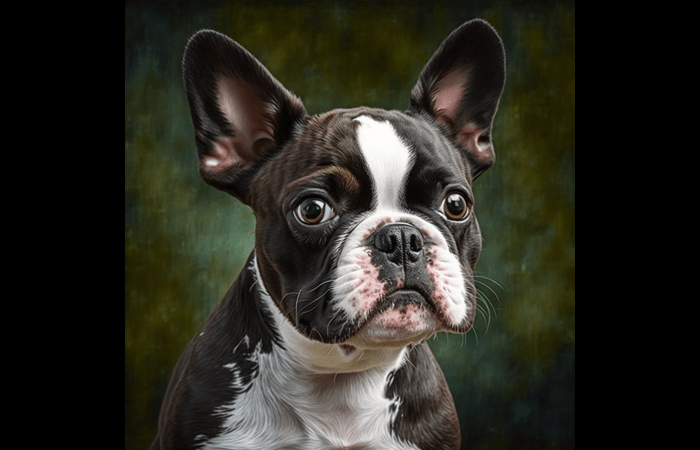 Boston Terrier French Bulldog mix